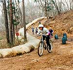 自然の中を思いっきり駆け抜けることができる深山山麓少年の森